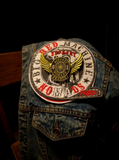 Broche wings and wheel